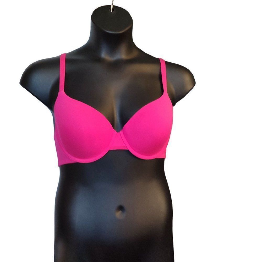 Auden Daydream Light Lift Demi T-Shirt Bra Pink
